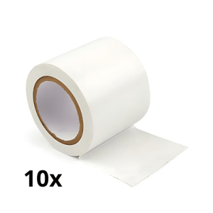 universeel tape wit 50mm x 10m (dikte = 0,15mm) 10st.