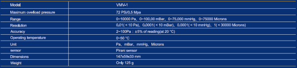 Digitale vacuum meter - Afbeelding 4