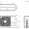 LG MU2R17 R32 4,7kW Multi-f voor 1-2 aansluitbare binnenunits, max 24 BTU combinatie - Afbeelding 3
