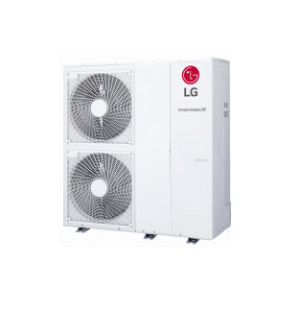 lg hm123mr u34 therma v 12kw r32 monoblock s heat pump, 380v isde subsidie € 3.750, incl. lg benelux garantie