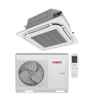 tosot cts 12r 3,5kw r32 inverter cassette set incl. afdekplaat