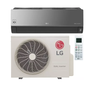 lg dualcool artcool black mirror 3.5kw incl. lg benelux garantie