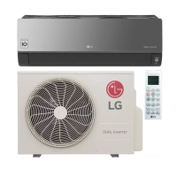 lg dualcool artcool black mirror 5kw incl. lg benelux garantie