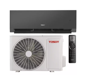 tosot clivia 3,5kw black/antraciet design inverter airco set