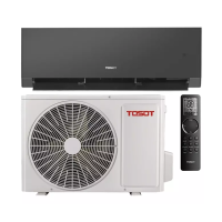 tosot clivia 5,3kw black/antraciet design inverter airco set