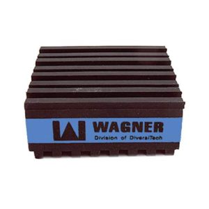 wagner anti trilmat rubber met extra foamlaag 100 x 100 x 20 mm ps.