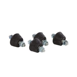 vibratiedempers, zwart medium voor buitenunits. per set van 4 stuks 35/50kg