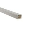 aircoduct leiding goot 2 meter 70x65 mm d070 zuiverwit ral9010