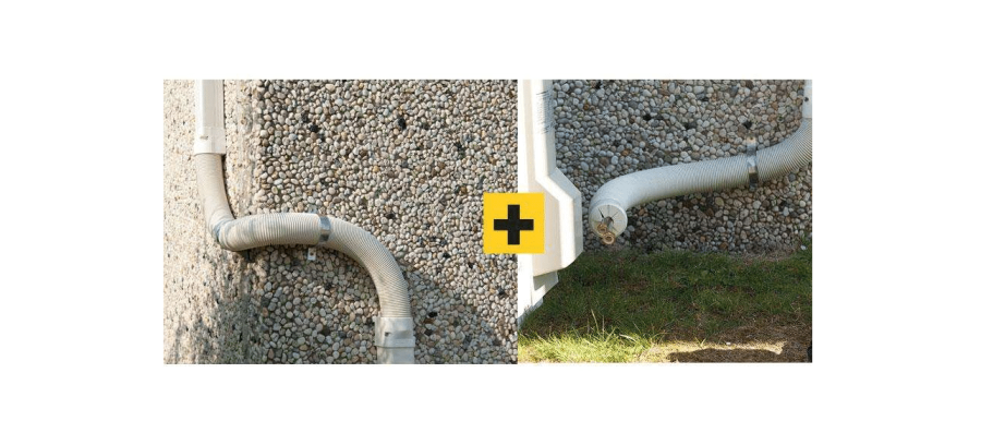 Aircoduct Soepele verbindingskit- 70mm Zuiverwit RAL 9010 - Afbeelding 8