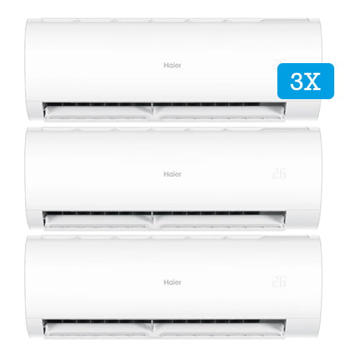 Haier Pearl 7810211 7KW 2,5/2,5/2,5 - Wit