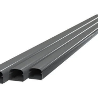 leidinggoot t75 lengte van 2m antraciet ral7016