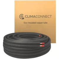 climaconnect duo geisoleerde koelleiding 1/4 3/8 rol 20 meter