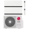 lg multi split airco mu2r15 0909p r32 2x2,5 kw set incl. lg benelux garantie